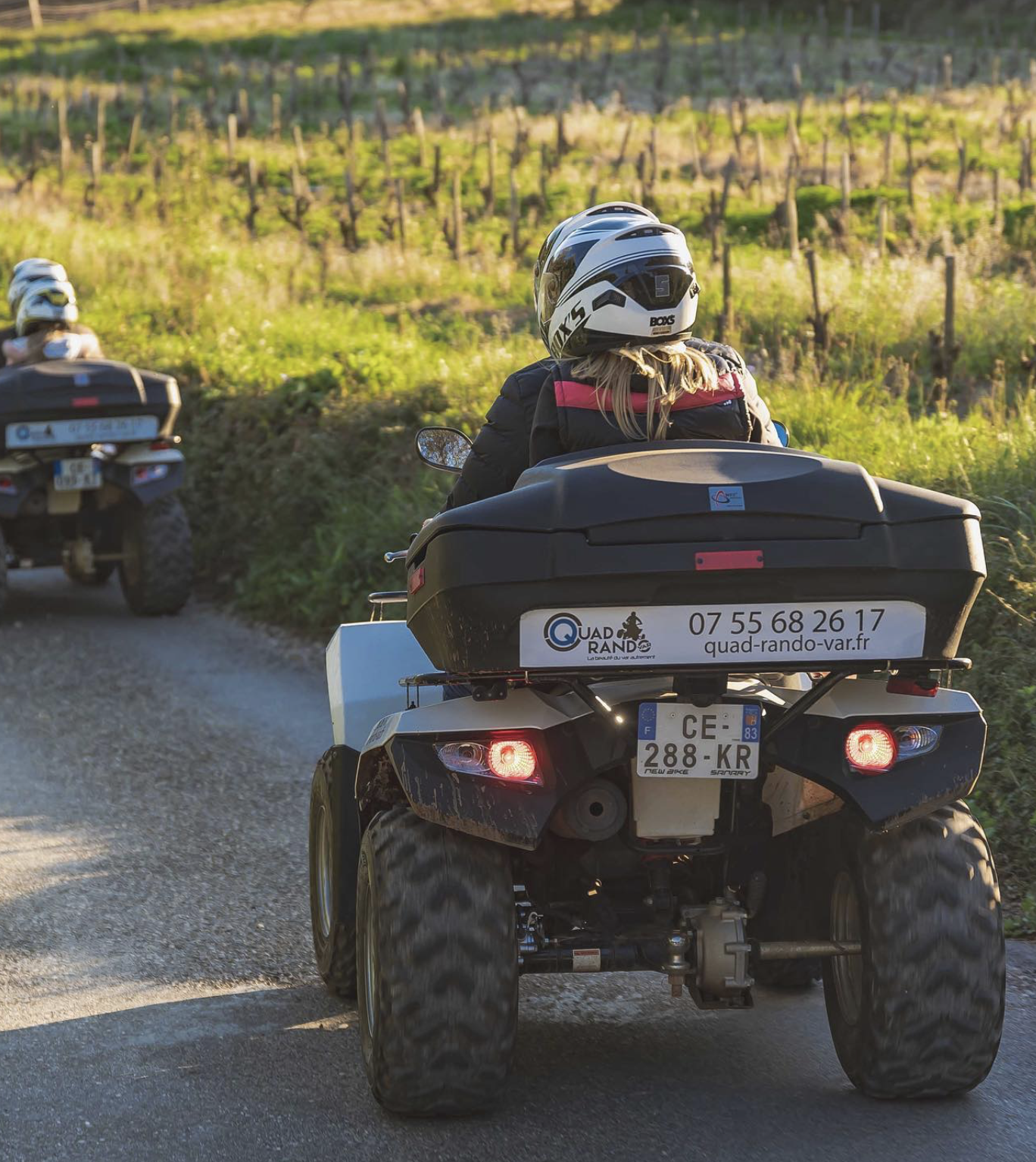 balade en quad avec guide bandol dans le var