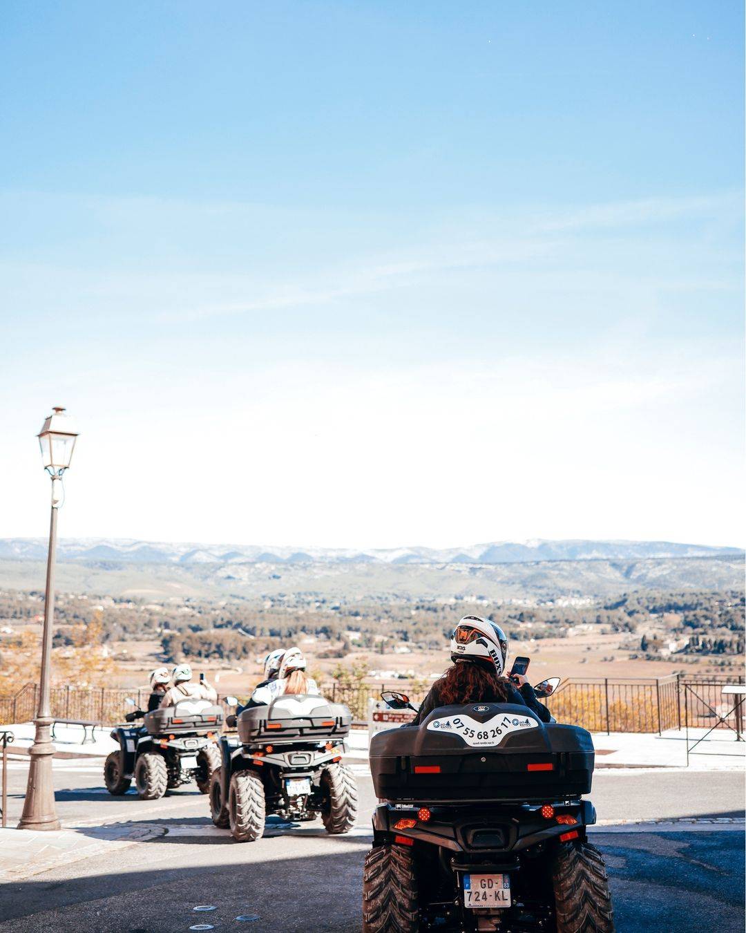 Quad biplace pour randonnée avec guide dans le Var