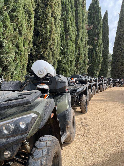 Balade quad avec guide Le Beausset