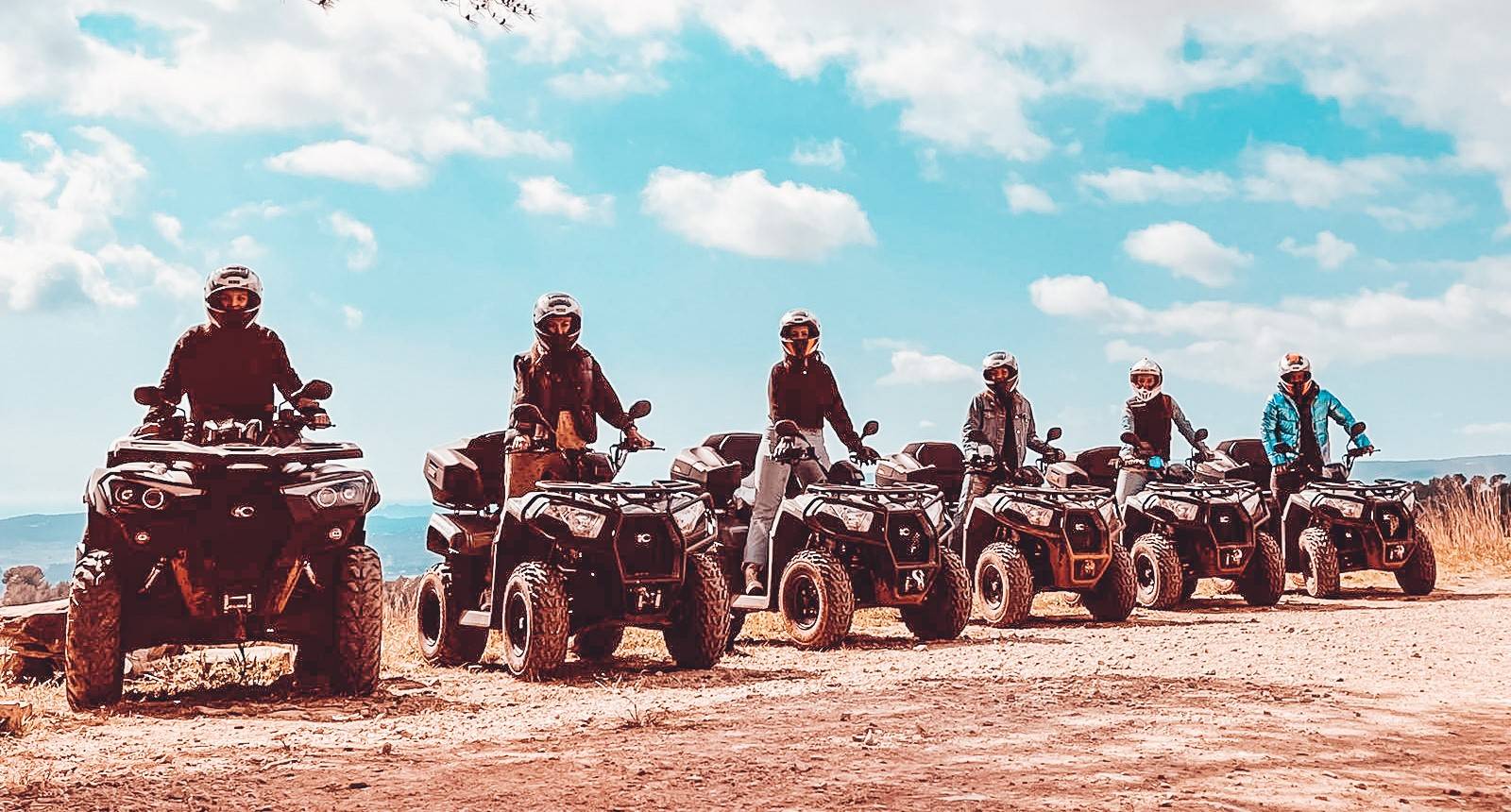 Randonnée en quad départ à Bandol