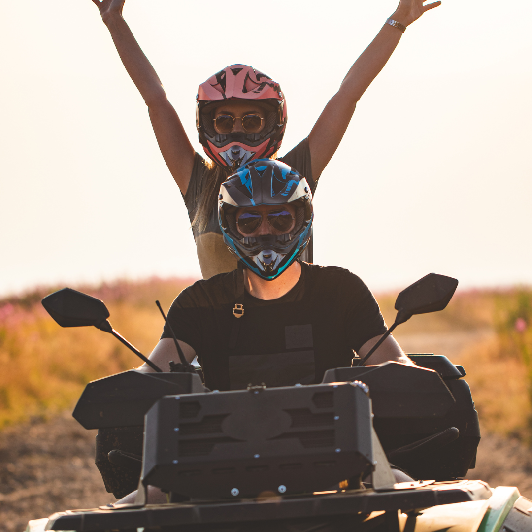 activité de randonnée en quad à bandol pour la fête des pères
