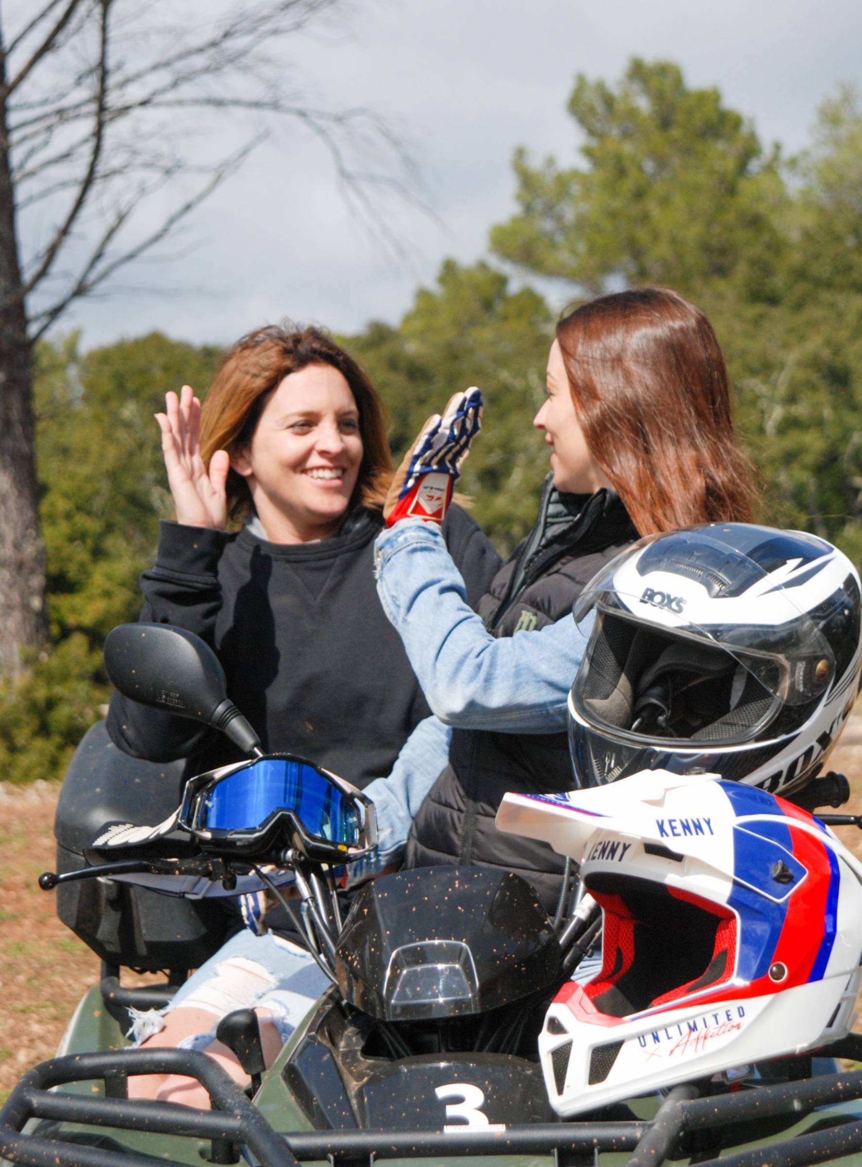Randonnée quad pour fête d'anniversaire Six-Fours