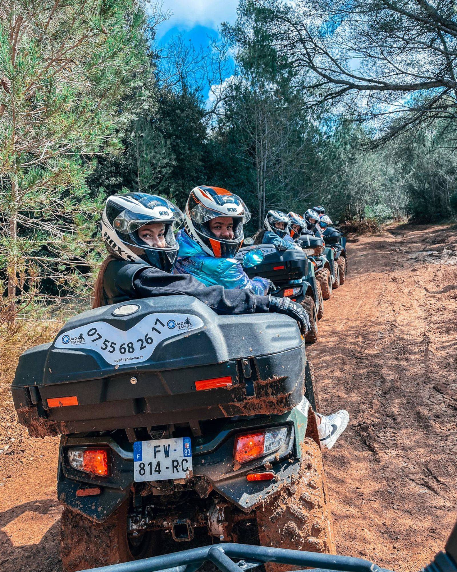 Randonnée quad avec ados près de Sanary-sur-Mer