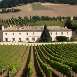 Domaine viticole châteaux croix d'allons bandol